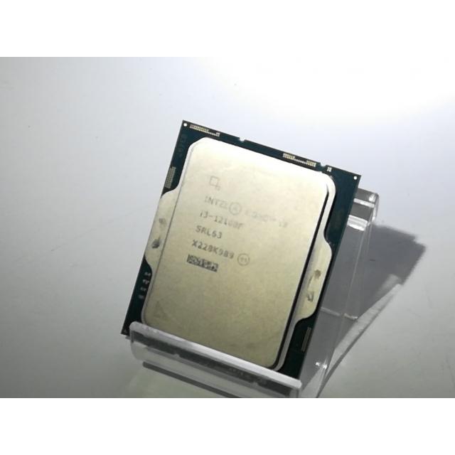 中古】Intel Core i3-12100F(3.3GHz) Box LGA1700/4C(P:4C/E:0C)/8T/L3