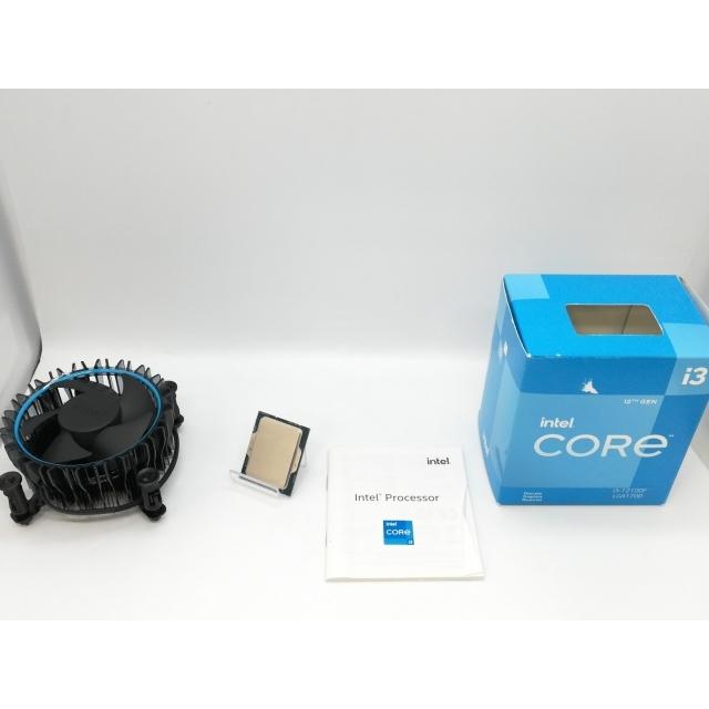 中古】Intel Core i3-12100F(3.3GHz) Box LGA1700/4C(P:4C/E:0C)/8T/L3