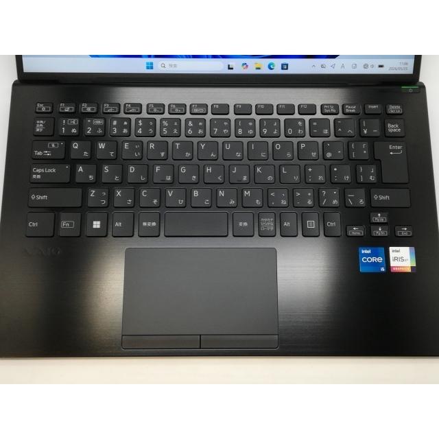 【中古】VAIO VAIO Pro PK VJPK22 VJPK228000003 ファインブラック【i5-1235U 16G 256G(SSD) 1GbE WiFi 14LCD(1920x1080)】【京都】保証期間１ヶ月【ランクA】の画像