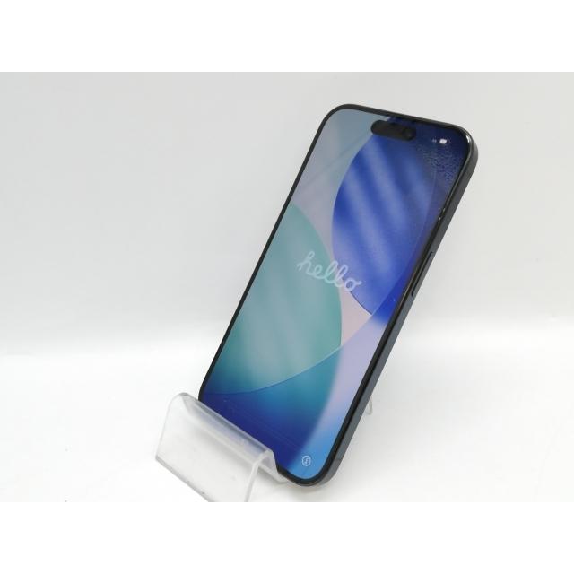 中古】Apple docomo 【SIMフリー】 iPhone 15 Pro 128GB ブルー