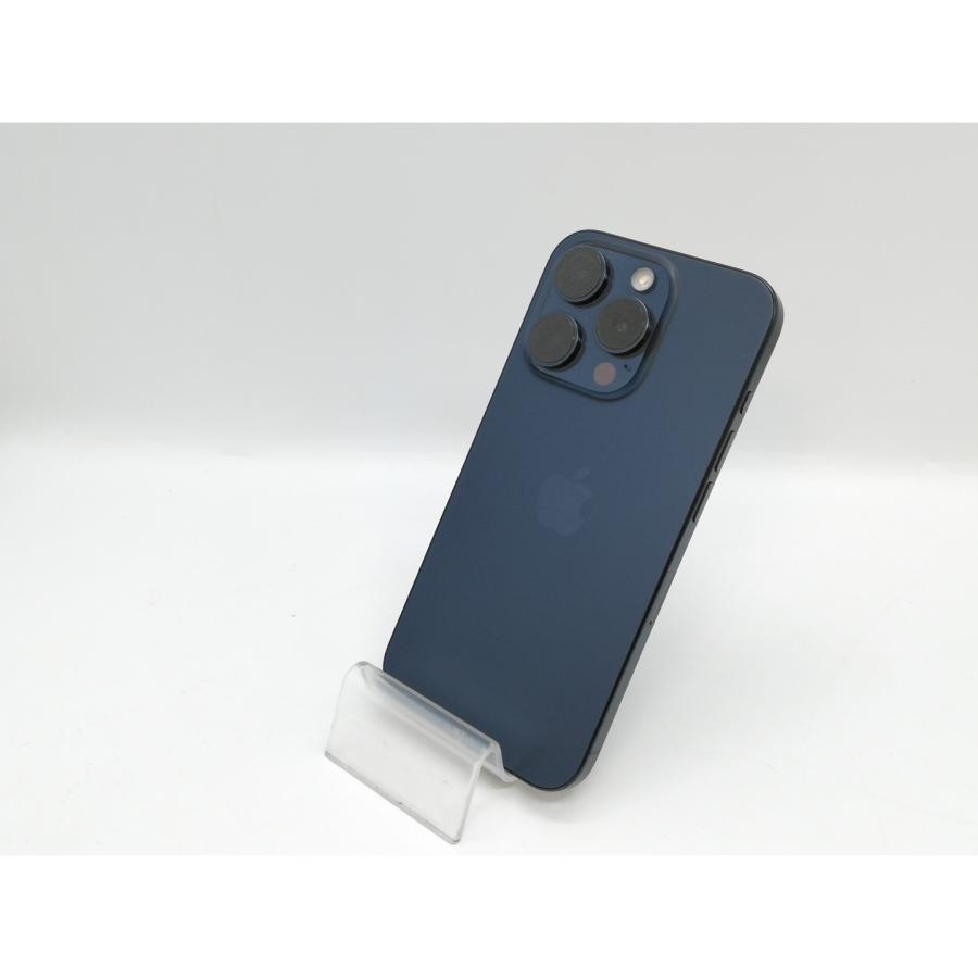 中古】Apple docomo 【SIMフリー】 iPhone 15 Pro 128GB ブルー