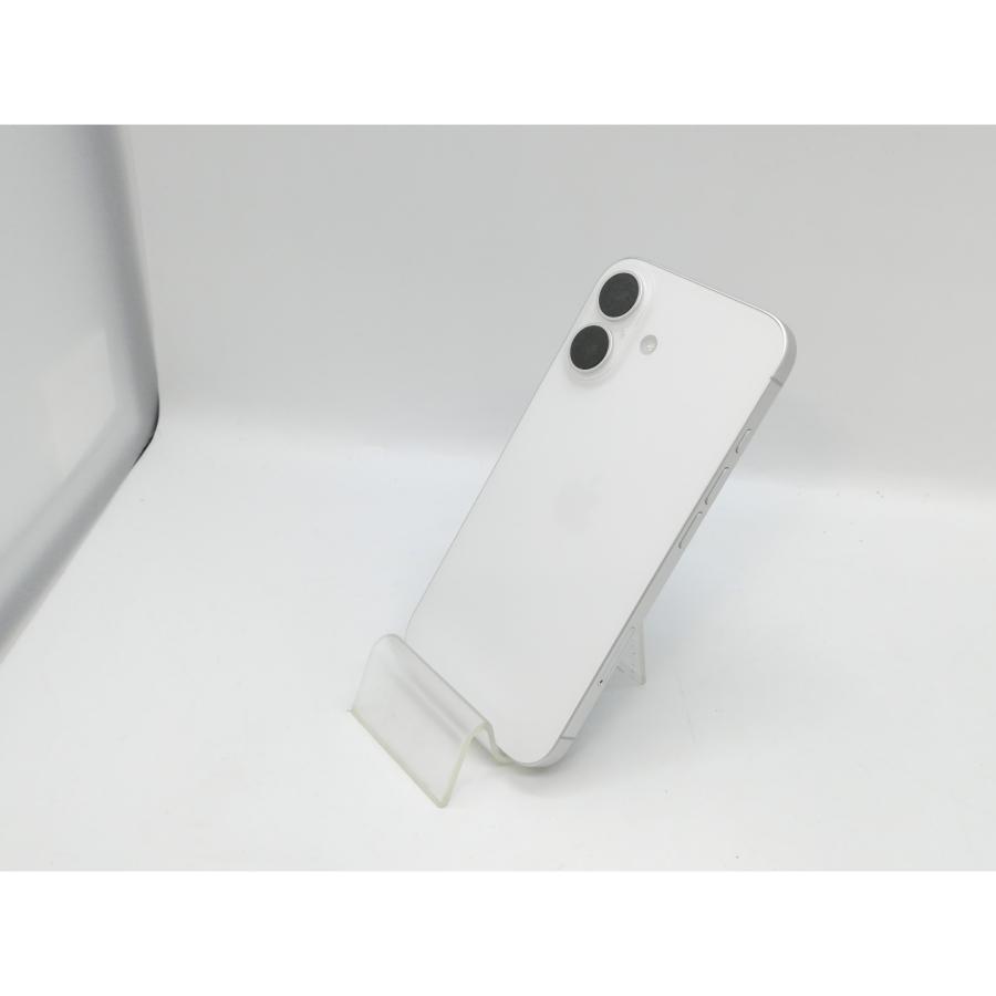 【中古】Apple 国内版 【SIMフリー】 iPhone 16 128GB ホワイト MYDR3J/A【京都】保証期間１ヶ月【ランクA】の画像