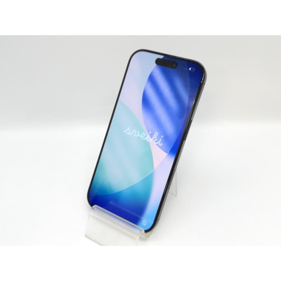 【中古】Apple 国内版 【SIMフリー】 iPhone 16 Pro 512GB ブラックチタニウム MYN43J/A【京都】保証期間１ヶ月【ランクA】の画像