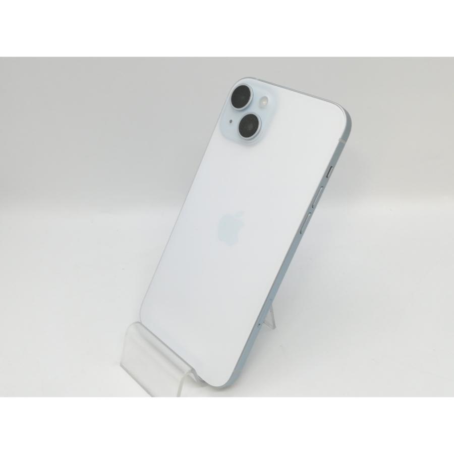 【中古】Apple 国内版 【SIMフリー】 iPhone 15 Plus 128GB ブルー MU0D3J/A【京都】保証期間１ヶ月【ランクA】の画像