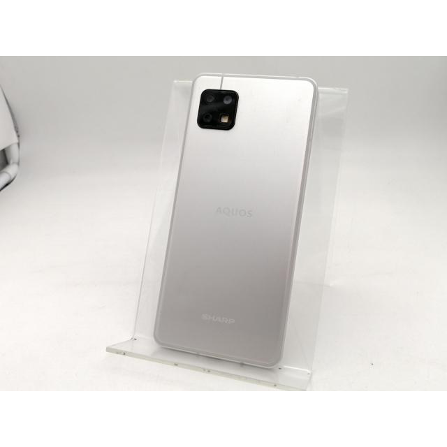 中古】SHARP 国内版 【SIMフリー】 AQUOS Sense6 シルバー 4GB 64GB SH