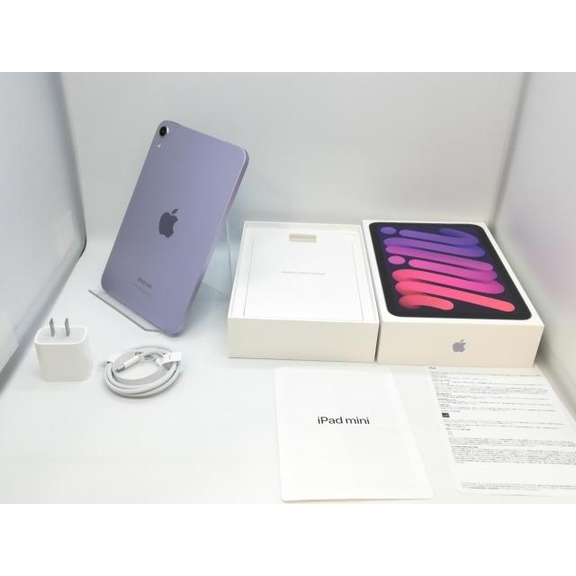 【中古】Apple 【Wi-Fi】 iPad mini（A17Pro/2024） 128GB パープル MXN93J/A【京都】保証期間１ヶ月【ランクA】の画像
