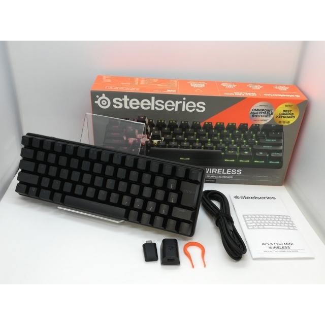 SteelSeries APEX PRO MINI 中古品 中古】SteelSeries Apex Pro Mini Wireless JP【京都】保証期間1週間