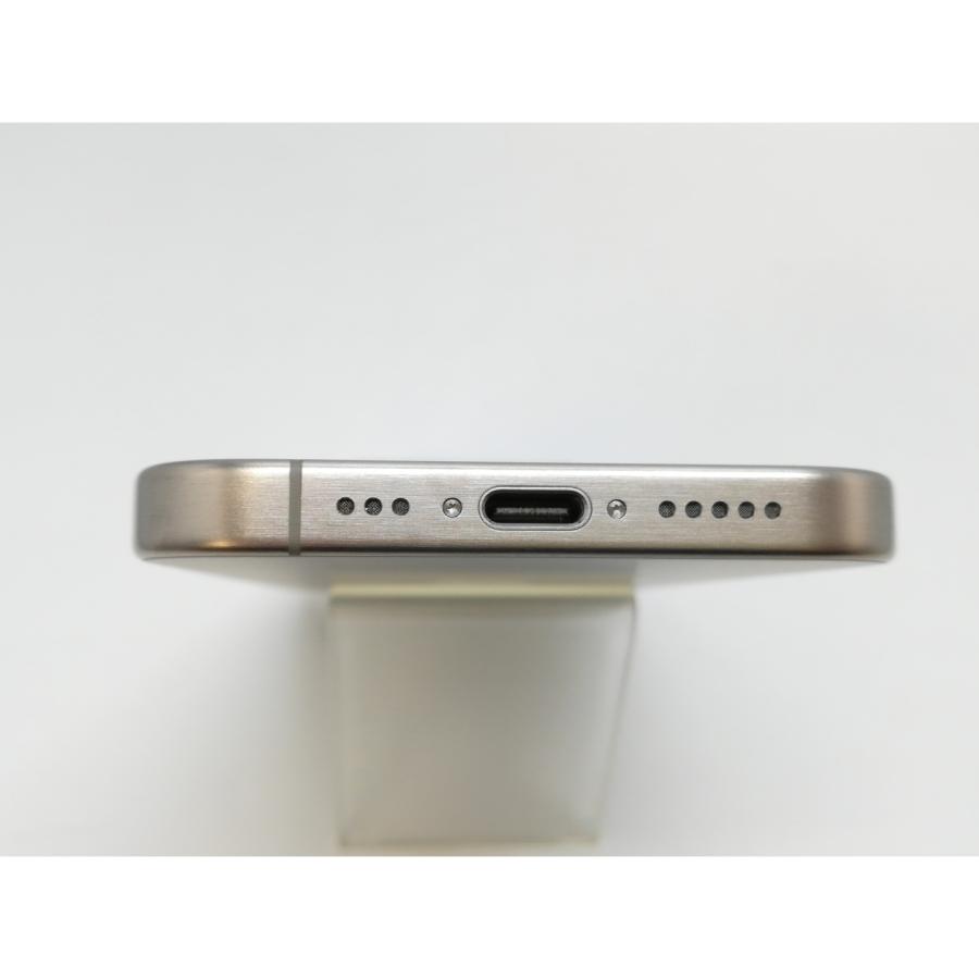 【中古】Apple 国内版 【SIMフリー】 iPhone 15 Pro 128GB ナチュラルチタニウム MTU93J/A【京都】保証期間１ヶ月【ランクA】の画像