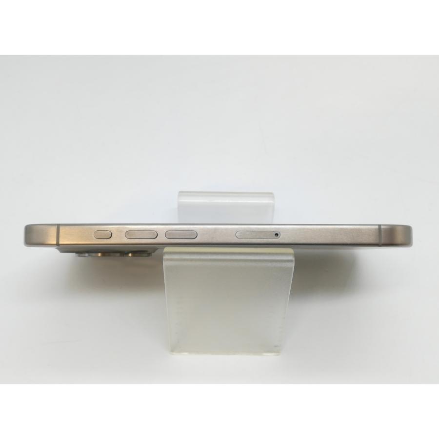 【中古】Apple 国内版 【SIMフリー】 iPhone 15 Pro 128GB ナチュラルチタニウム MTU93J/A【京都】保証期間１ヶ月【ランクA】の画像