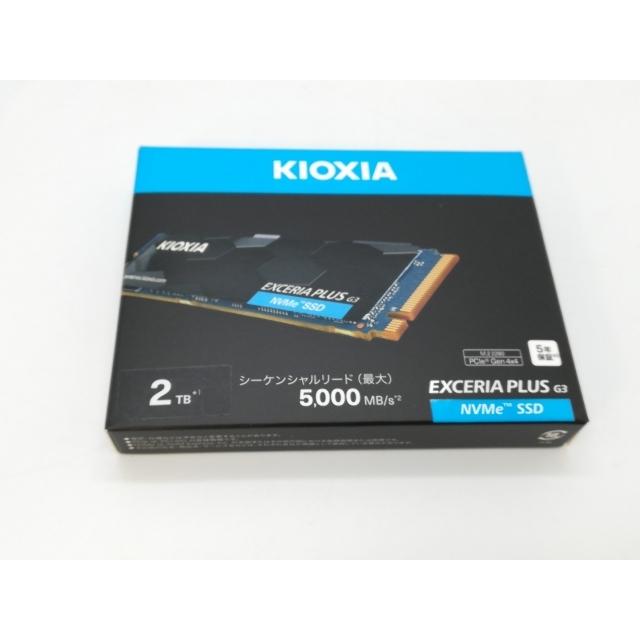 キオクシア KIOXIA 内蔵 SSD 2TB SSD-CK2.0N4PLG3N 中古】KIOXIA EXCERIA PLUS G3 SSD-CK2.0N4PLG3N 2TB/M.2 2280(PCIe4.0