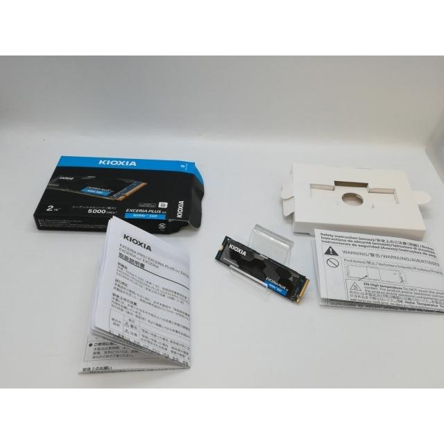 中古】KIOXIA EXCERIA PLUS G3 SSD-CK2.0N4PLG3N 2TB/M.2 2280(PCIe4.0