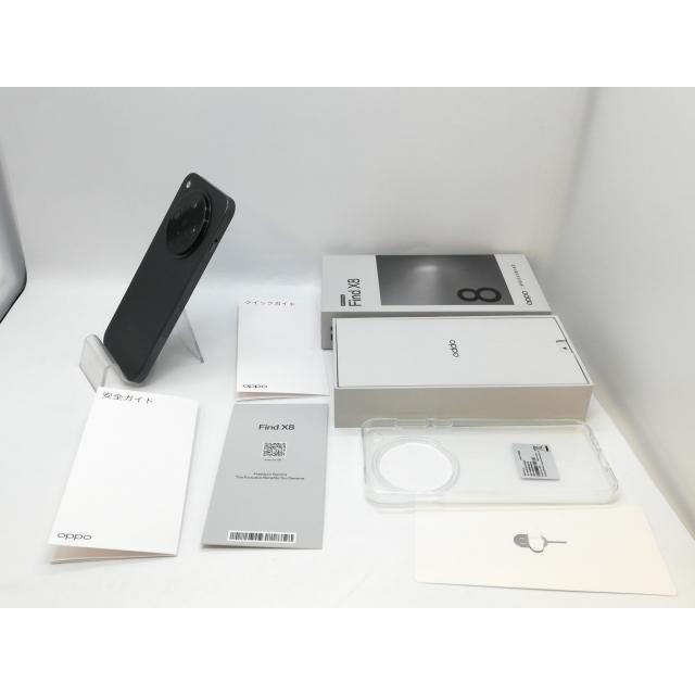 中古】Oppo 国内版 【SIMフリー】 OPPO Find X8 スペースブラック 16GB 
