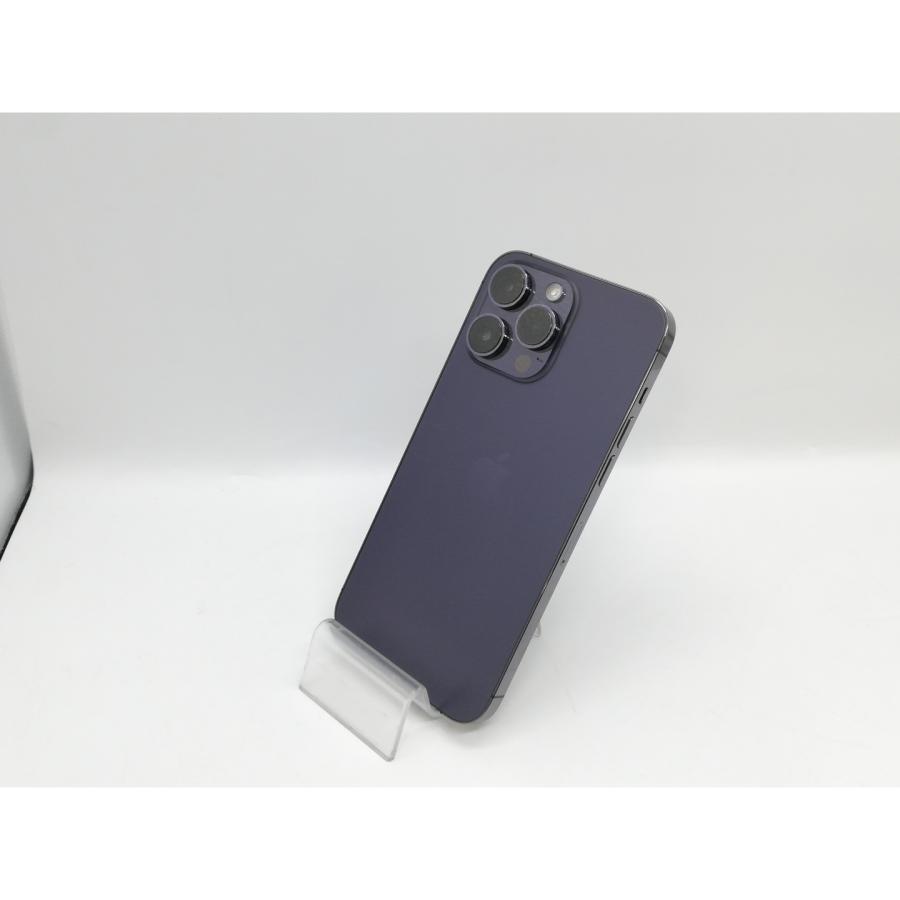 中古】Apple 国内版 【SIMフリー】 iPhone 14 Pro Max 256GB ディープ 