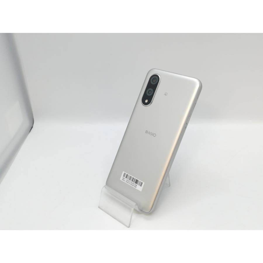 中古】KYOCERA au 【SIMフリー】 BASIO active3 シルバー 4GB 64GB