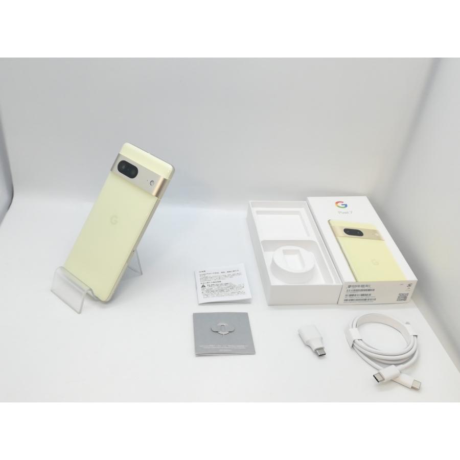 中古】Google 国内版 【SIMフリー】 Pixel 7 レモングラス 8GB 128GB