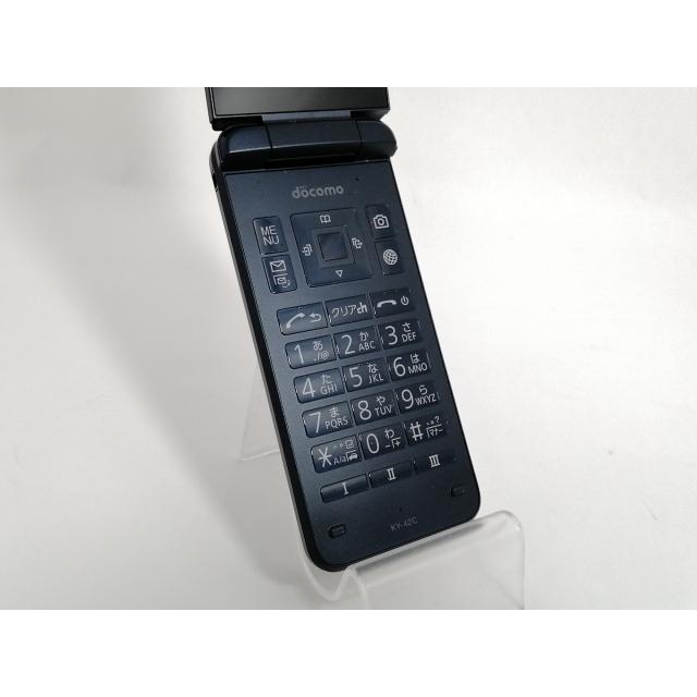 中古】KYOCERA docomo 【SIMフリー】 DIGNOケータイ ブラック KY-42C