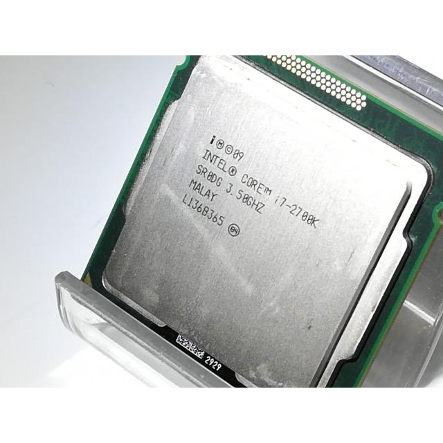 中古】Intel Core i7-2700K (3.5GHz/TB:3.9GHz) bulk LGA1155/4C/8T/L3