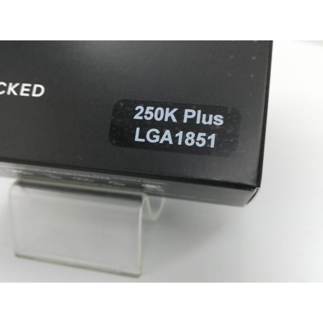 【未当てはめる】Intel Core Ultra 5 250K Plus (4.2Ghz) Box LGA1851/18C(P:6C/E:12C)/18T/L3 30M/Intel Graphics/PBP125W【京都】言いはなつ継続期間１週