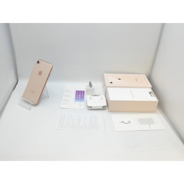 中古】Apple 国内版 【SIMフリー】 iPhone 8 64GB ゴールド MQ7A2J/A