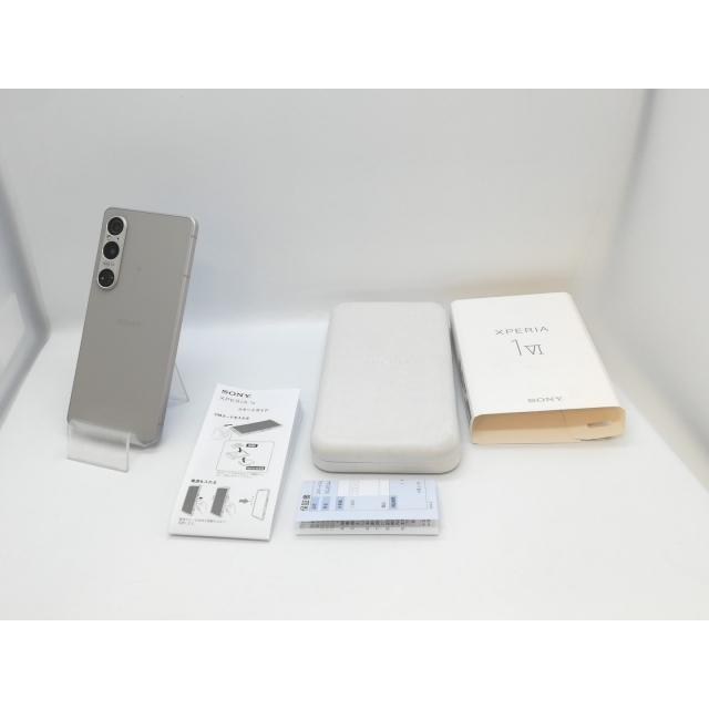 中古】SONY 国内版 【SIMフリー】 Xperia 1 VI プラチナシルバー 12GB