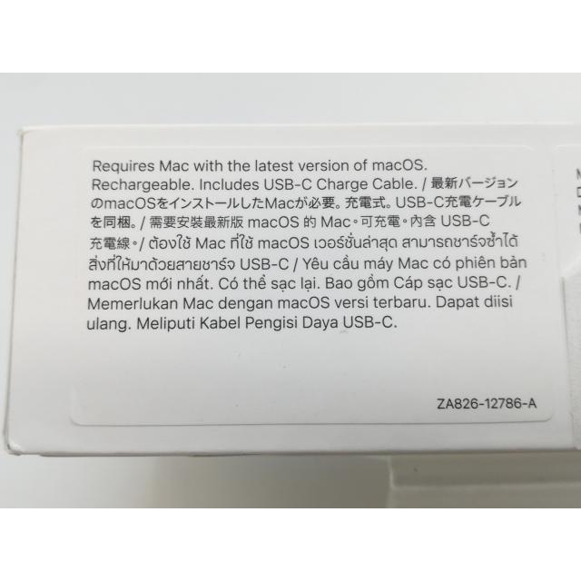 未使用】Apple Magic Mouse（2024/USB-C）ホワイト MXK53ZA/A【京都
