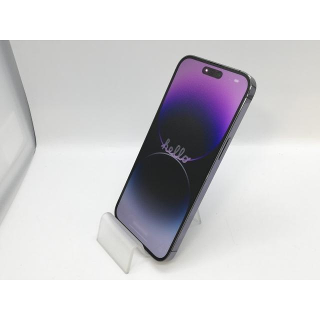 中古】Apple 国内版 【SIMフリー】 iPhone 14 Pro Max 256GB ディープ