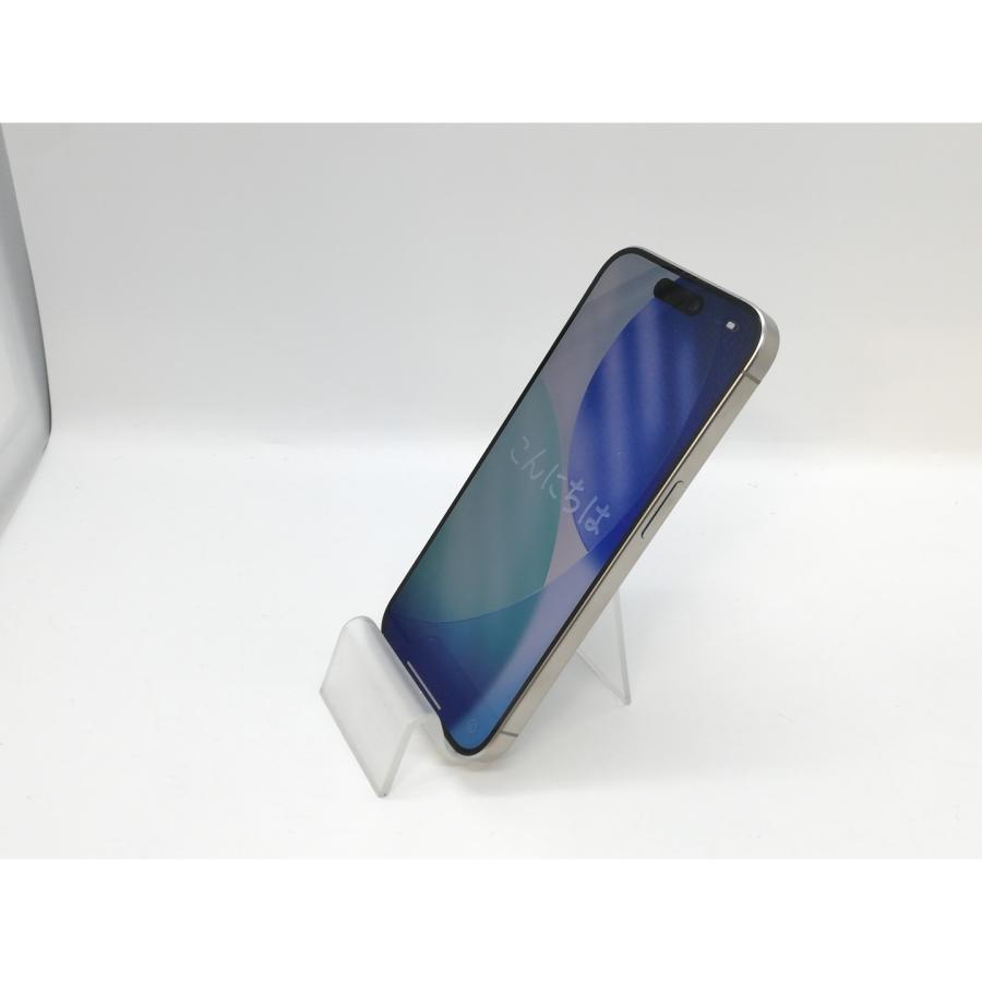 中古】Apple 国内版 【SIMフリー】 iPhone 15 Pro 512GB ナチュラル