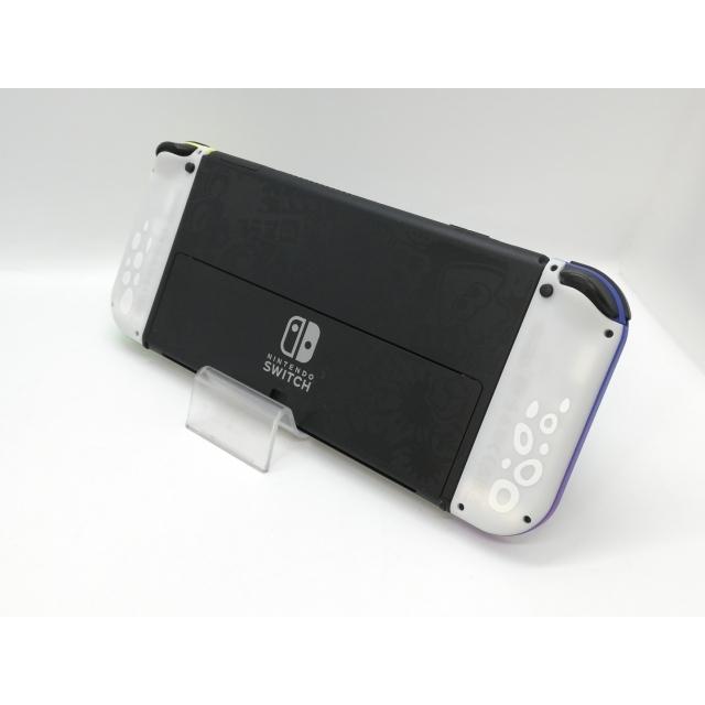 中古】Nintendo Switch 本体 (有機ELモデル) HEG-S-KCAAA スプラ