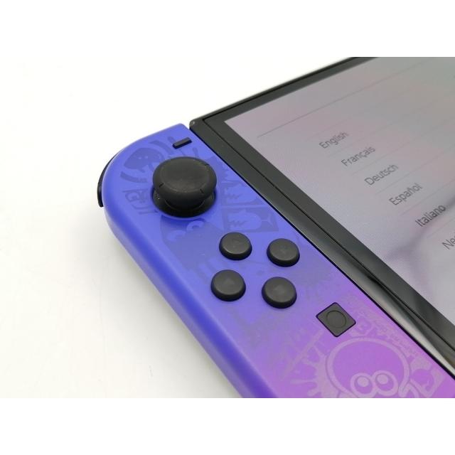 中古】Nintendo Switch 本体 (有機ELモデル) HEG-S-KCAAA スプラ