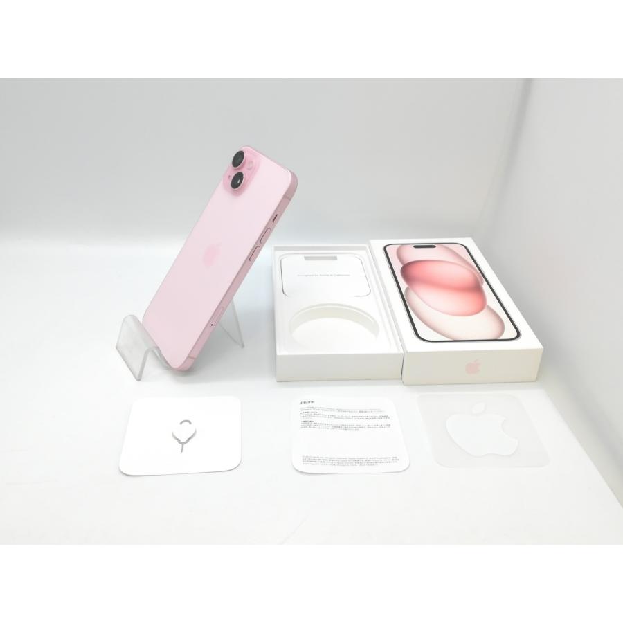 中古】Apple 国内版 【SIMフリー】 iPhone 15 Plus 128GB ピンク