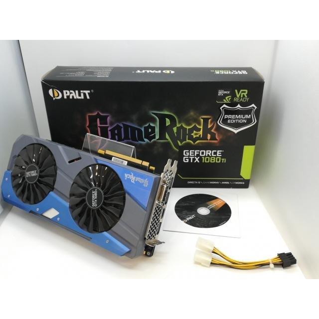 中古】Palit GeForce GTX 1080 Ti 11GB GameRock Premium(NEB108TH15LC