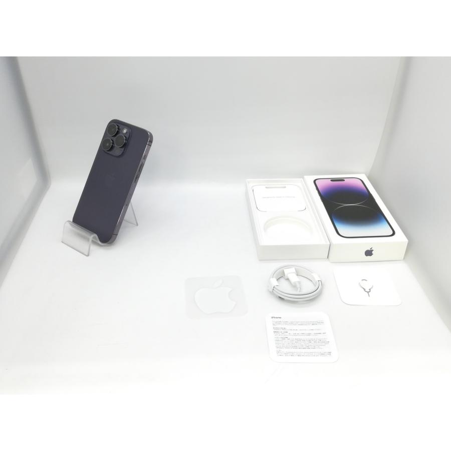 中古】Apple 国内版 【SIMフリー】 iPhone 14 Pro 256GB ディープ
