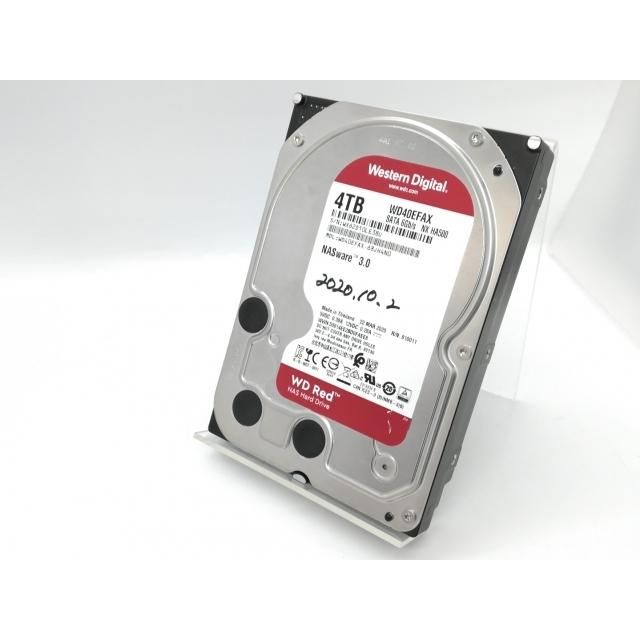 中古】W.D. WD40EFAX WD Red 4TB/5400rpm/256MB/6Gbps【京都】保証期間