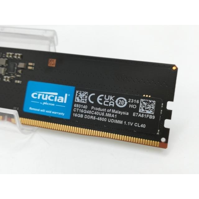 中古】DDR5 16GB DDR5-4800(PC5-38400)【デスクトップPC用】【京都