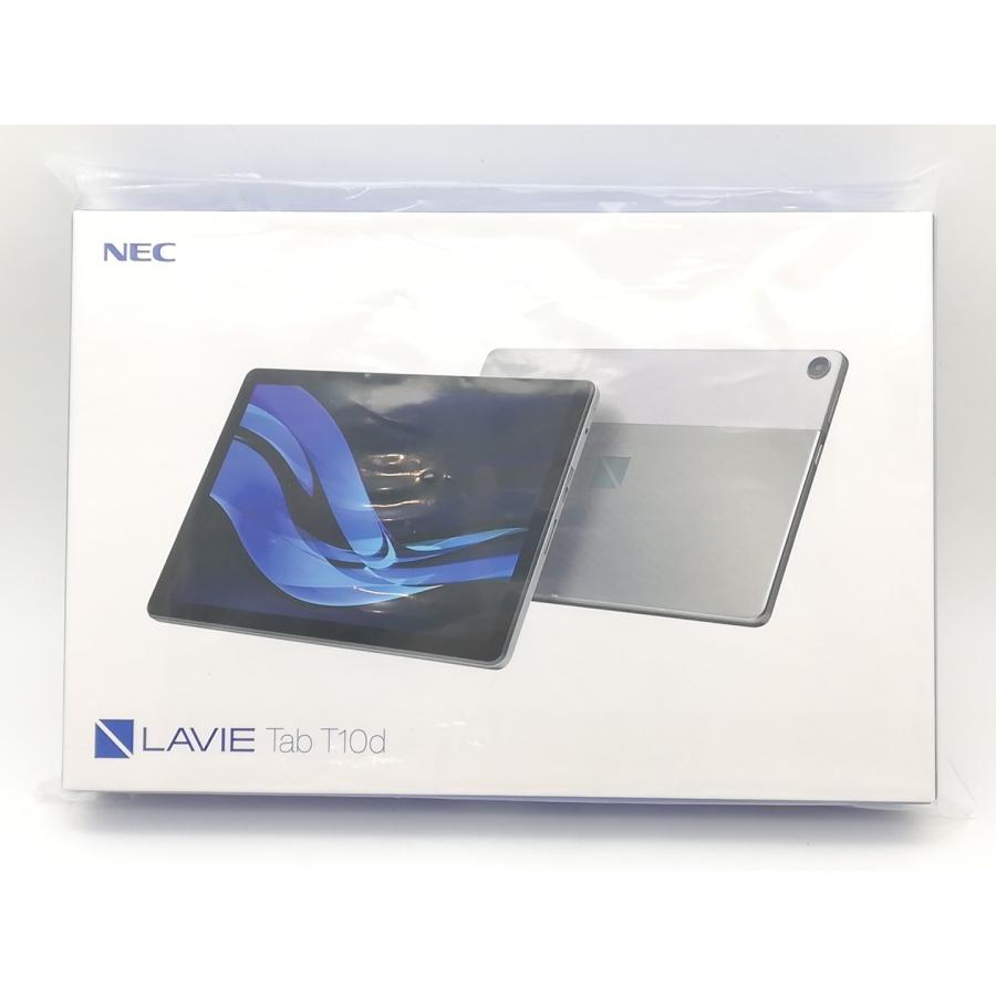 【未使用】NEC  【Wi-Fi】 LAVIE Tab T10d プラチナグレー 4GB 64GB (docomo版) 【ECセンター】保証期間３ヶ月｜janpara｜02