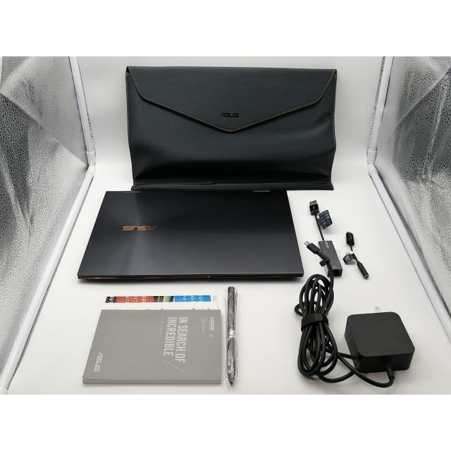 中古】ASUS ZenBook Flip S UX370UA UX371EA-HR010TS ジェードブラック