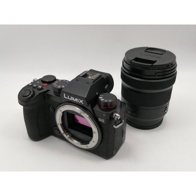 【中古】(パナソニック) Panasonic DC-S5-K 中古】Panasonic LUMIX S5 標準ズームKレンズキット DC-S5K-K ブラック