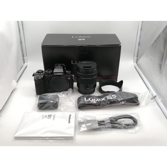 中古】Panasonic LUMIX S5 標準ズームKレンズキット DC-S5K-K ブラック