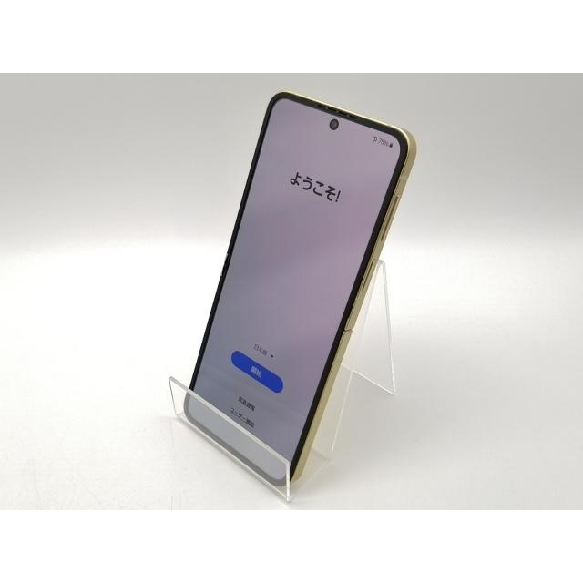 中古】SAMSUNG 国内版 【SIMフリー】 Galaxy Z Flip6 イエロー 12GB