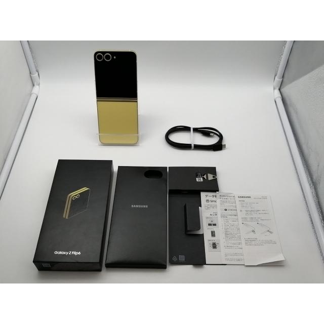 中古】SAMSUNG 国内版 【SIMフリー】 Galaxy Z Flip6 イエロー 12GB