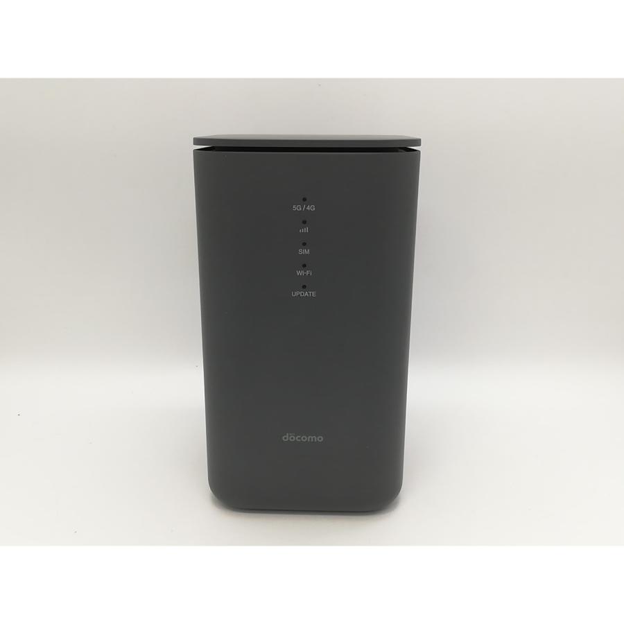 中古】SHARP docomo 【SIMフリー】 home 5G HR02 [ダークグレー]【福岡