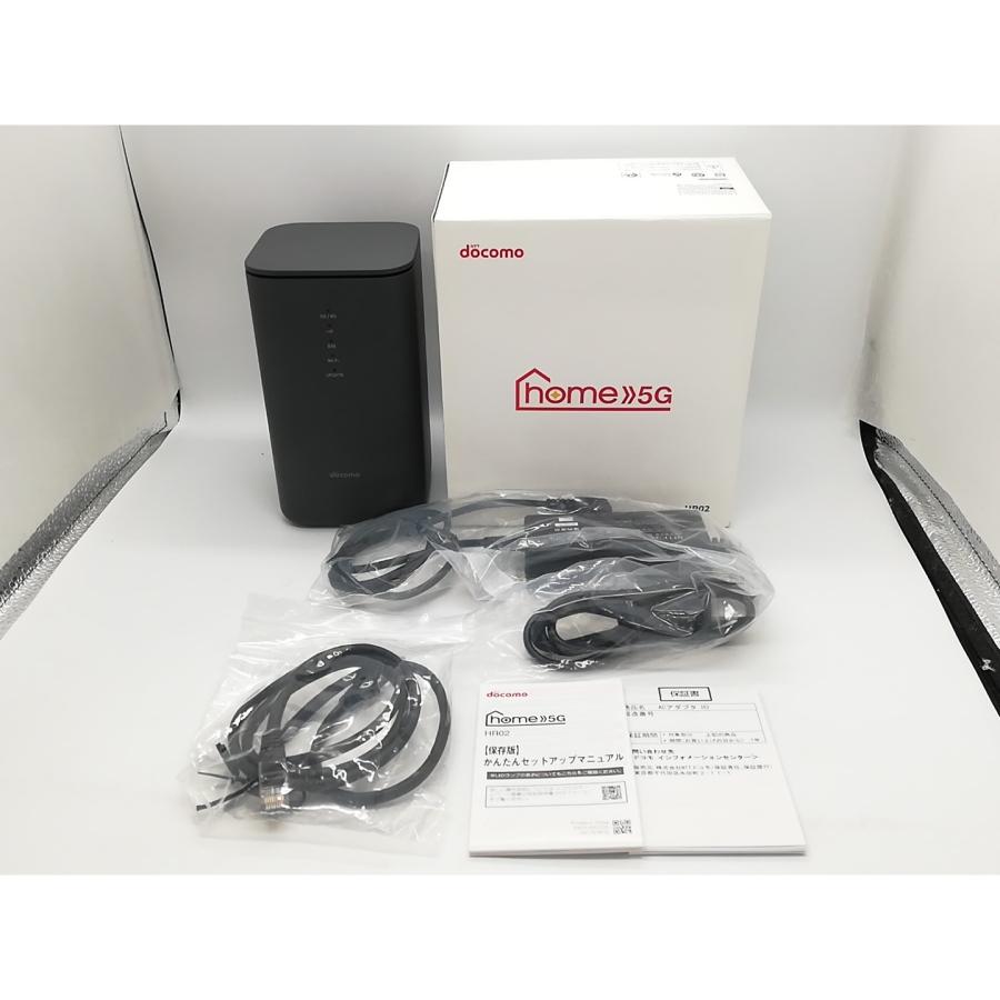 docomo  5G HR02 本体 シャープ製（中古） 中古】SHARP docomo 【SIMフリー】 home 5G HR02 [ダークグレー]【EC
