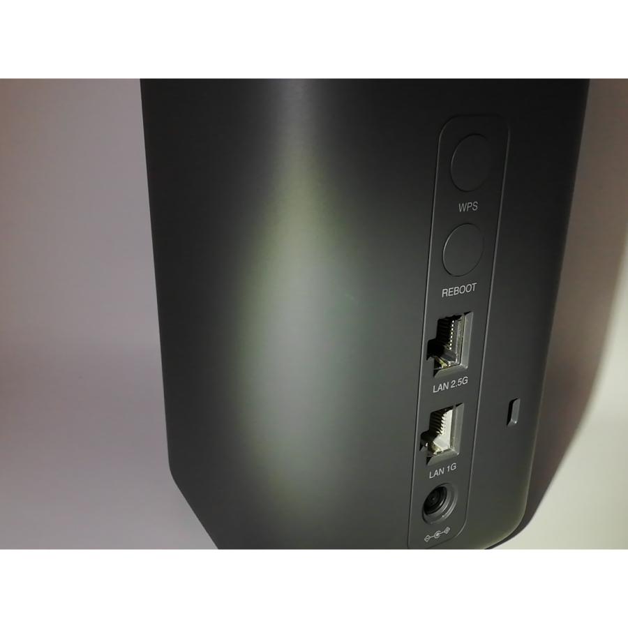 中古】SHARP docomo 【SIMフリー】 home 5G HR02 [ダークグレー]【福岡