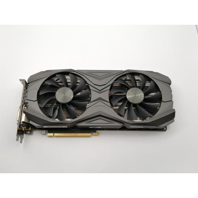 【中古】ZOTAC GeForce GTX 1070 Ti 8GB Zotac Geforce GTX 1070 Ti AMP Edition 8GB GDDR5 - Karty