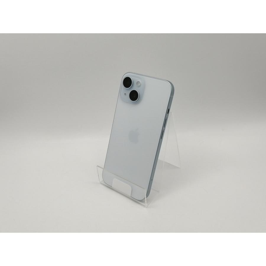 未使用】Apple au 【SIMフリー】 iPhone 15 128GB ブルー MTML3J/A