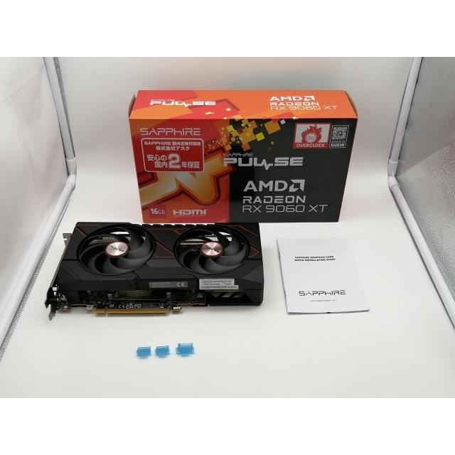 新品未開封SAPPHIRE Radeon RX 9060 XT 16GB 中古】SAPPHIRE SAPPHIRE PULSE Radeon RX 9060 XT GAMING OC
