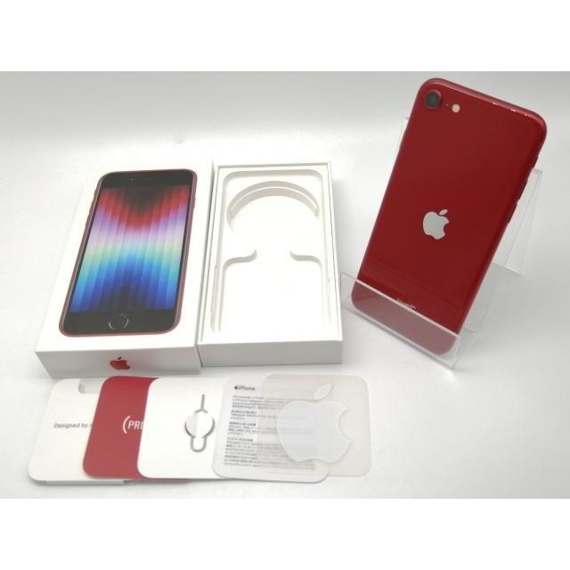 スマートフォン・携帯電話 【ジャンク品】iPhoneSE（第三世代）レッド
