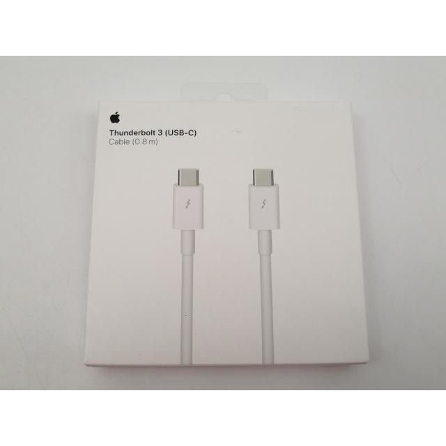 未使用】Apple Thunderbolt 3（USB-C）ケーブル（0.8m） MQ4H2FE/A 