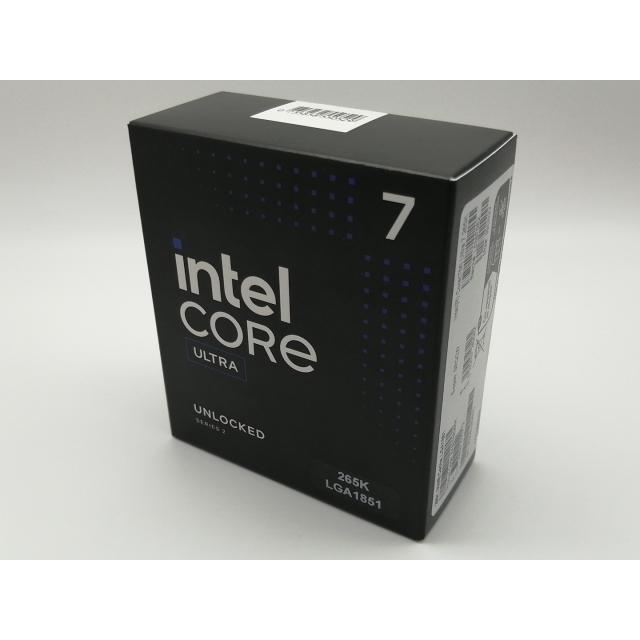 Intel Core ULTRA 7 265k CPU 未使用 未使用】Intel Core Ultra 7 265K(3.9GHz) Box LGA1851/20C(P:8C/E:12C