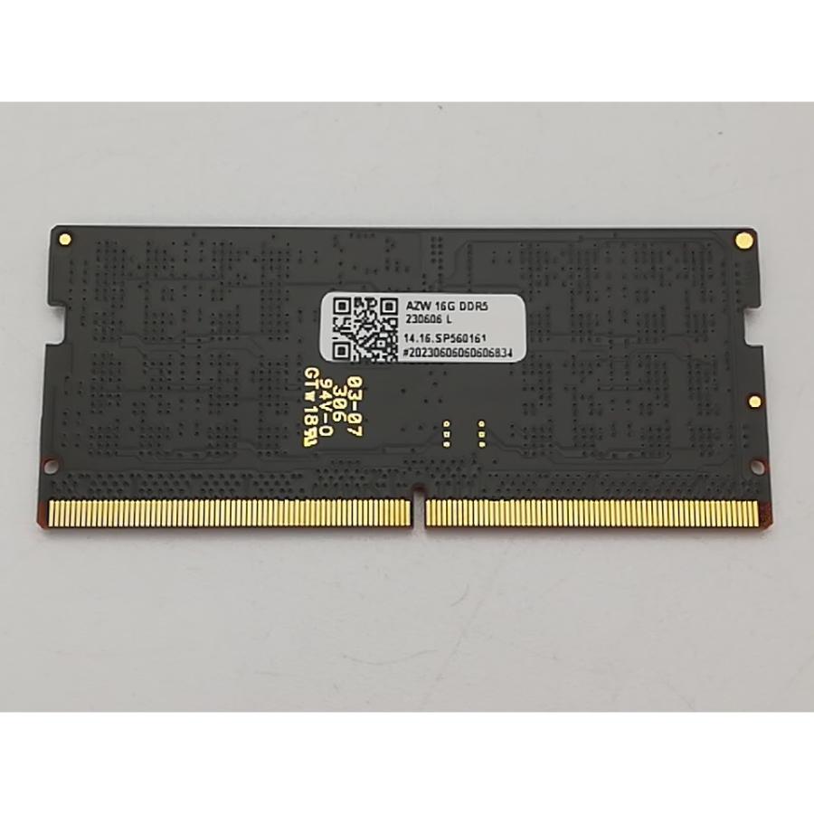 ノートPC用メモリー16GB2枚 ADATA DDR5 PC5-5600B ノートPC用メモリー16GB2枚 ADATA DDR5 PC5-5600B ノートPC用メモリー